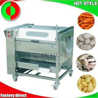 High efficiency industrial automatic onion peeler machinery skin peeler  with best price - Huafood machine - Vegetable & Fruit Cleaning  Machine，Potato Chips Production Line