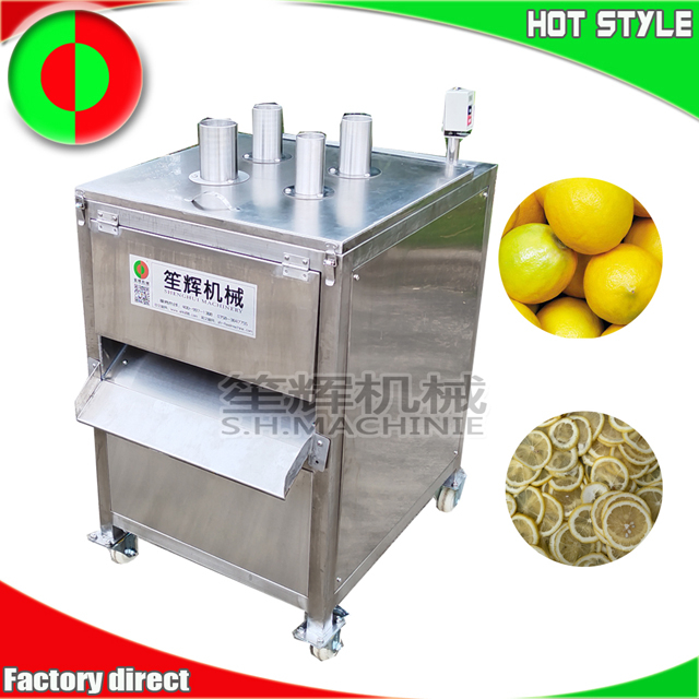 Automatic lemon cutting machine lemon slicer banana slicing machine kitchen food equipment 