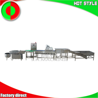 Large automatic egg breaking production line egg cleaning air-drying and light inspection equipment egg yolk and egg liquid separator