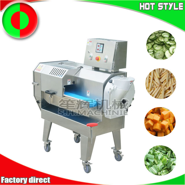 Automatic vegetable cutting machine fruit cutter sweet potato slicing machine pineapple fruit dicer shredded carrot machine