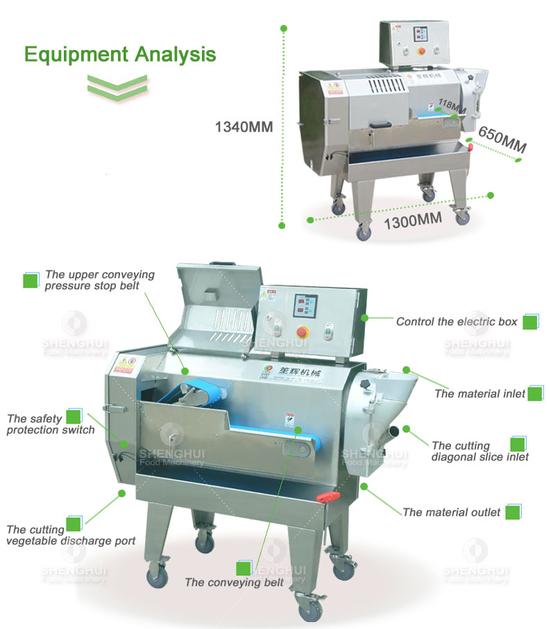 Automatic vegetable cutting machine fruit cutter sweet potato slicing ...
